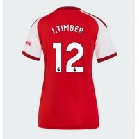 Dres Arsenal Jurrien Timber #12 Domáci pre Ženy 2026-27 Krátky Rukáv